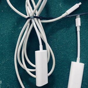 2 Thunder bolt adapter with  cable ,